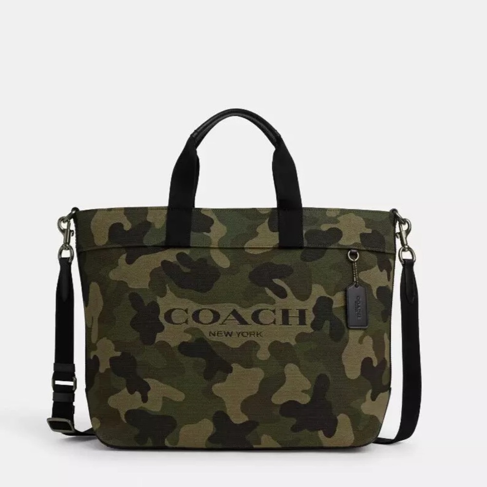 Coach 38 Camo Tote Bag